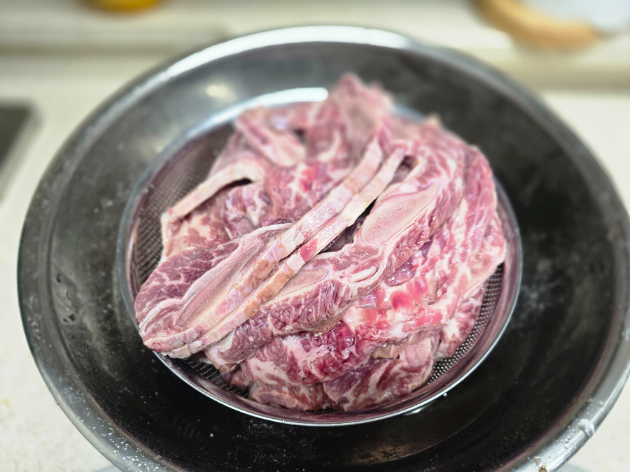 LA갈비 황금레시피 쯔유로 LA갈비 양념 간단하게 만드는 방법