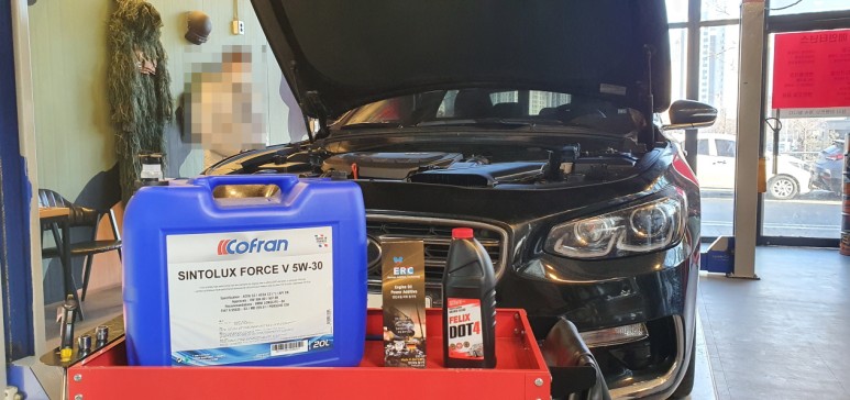 저번 엔진오일 교환때의 조언 그랜저IG 브레이크오일 교환, 6