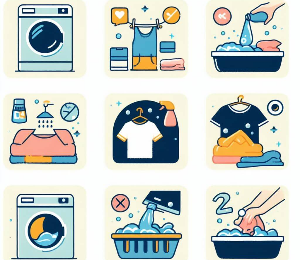 옷재질별세탁