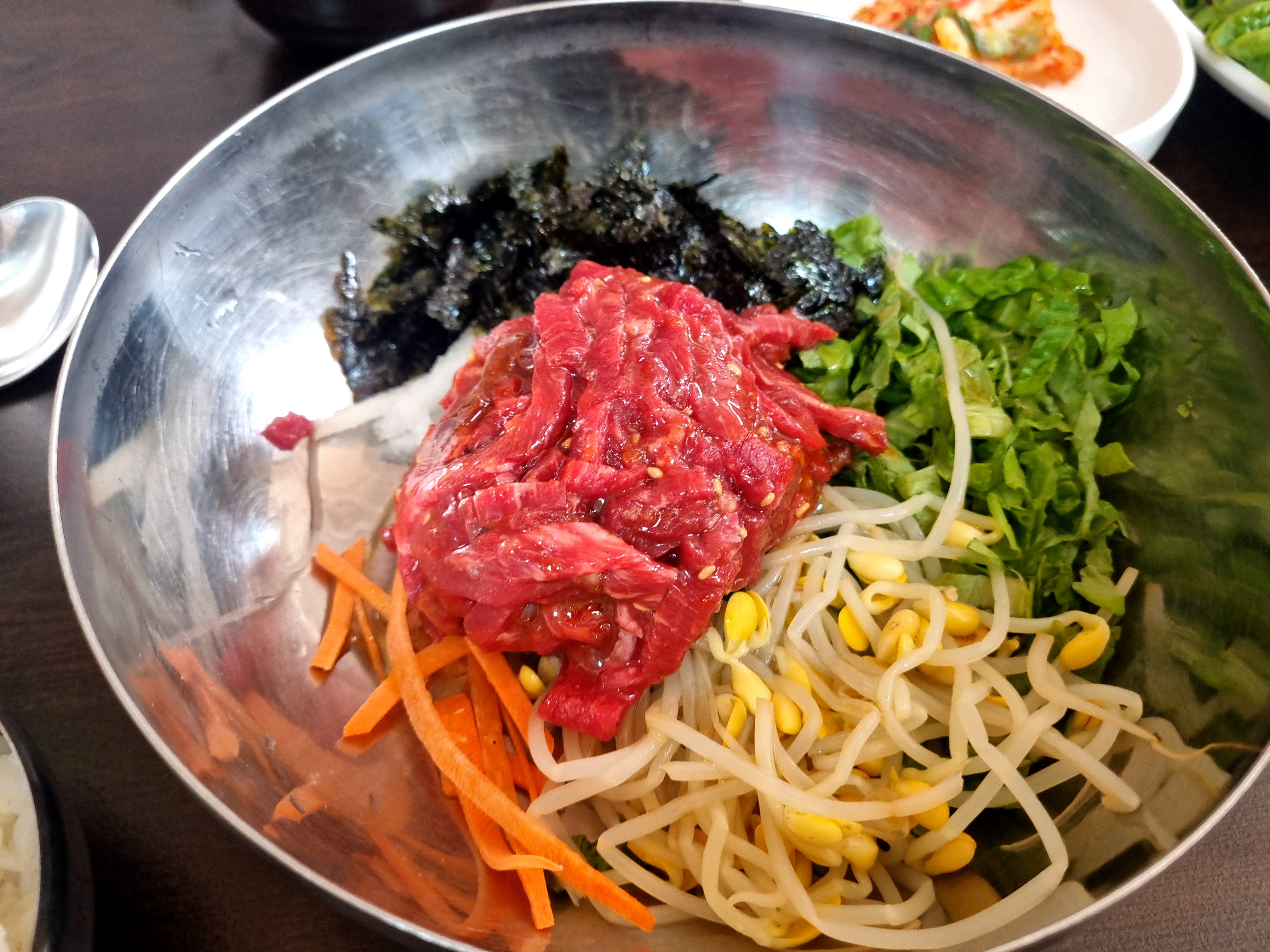 여주 하동맛집 강원정육점 한우전문식당2 육회비빔밥
