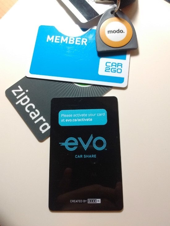  캐나다 밴쿠버 카셰어링 서비스, 모도 (MODO)와 이보 (EVO)를 비교정리해보았어요