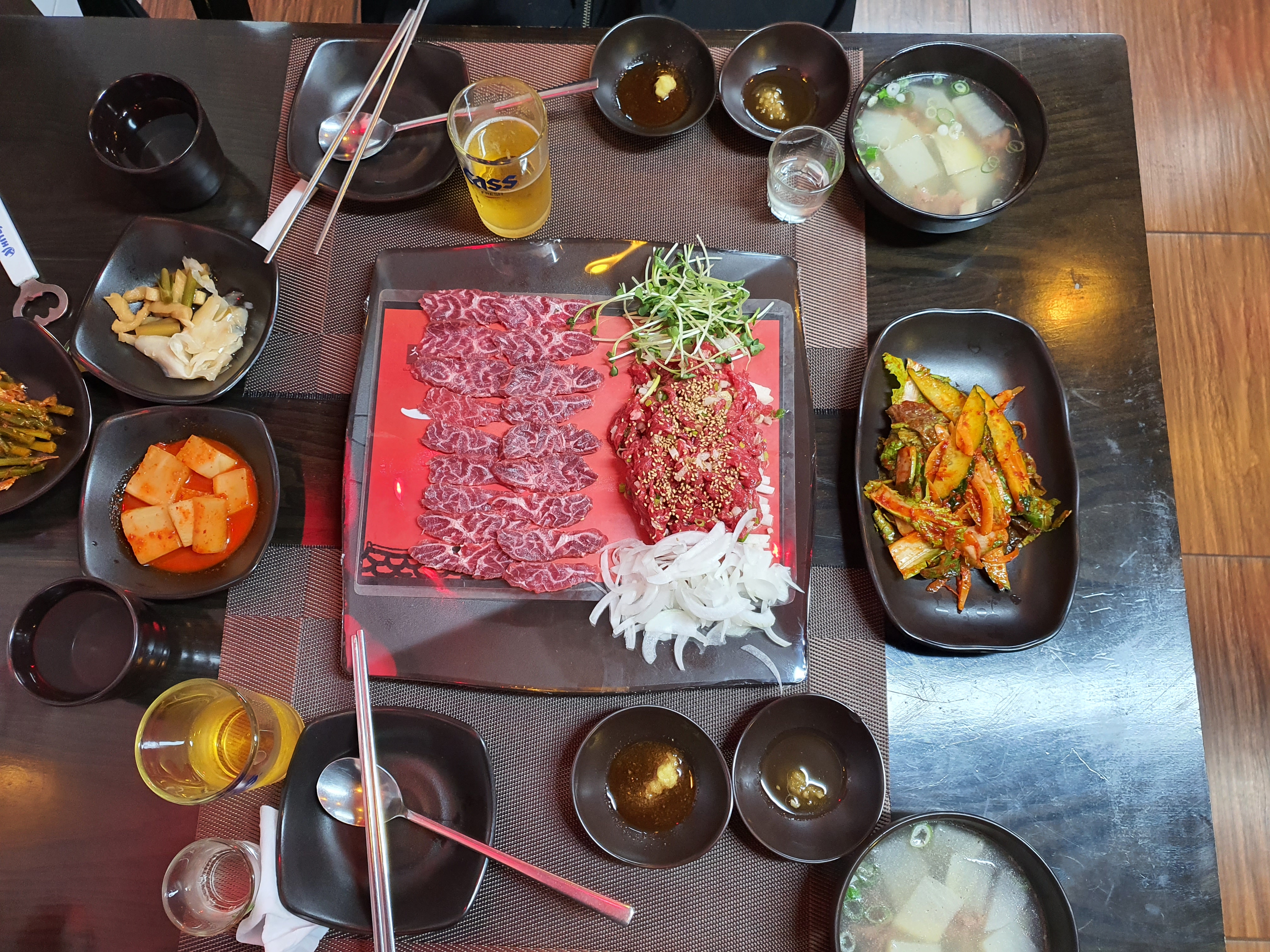  제주도 시내 한우 육회 맛집 추천! _ 착한 육회한집
