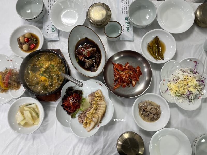 여주 맛집 여내울 백반기행 - 메뉴 여내울 정식