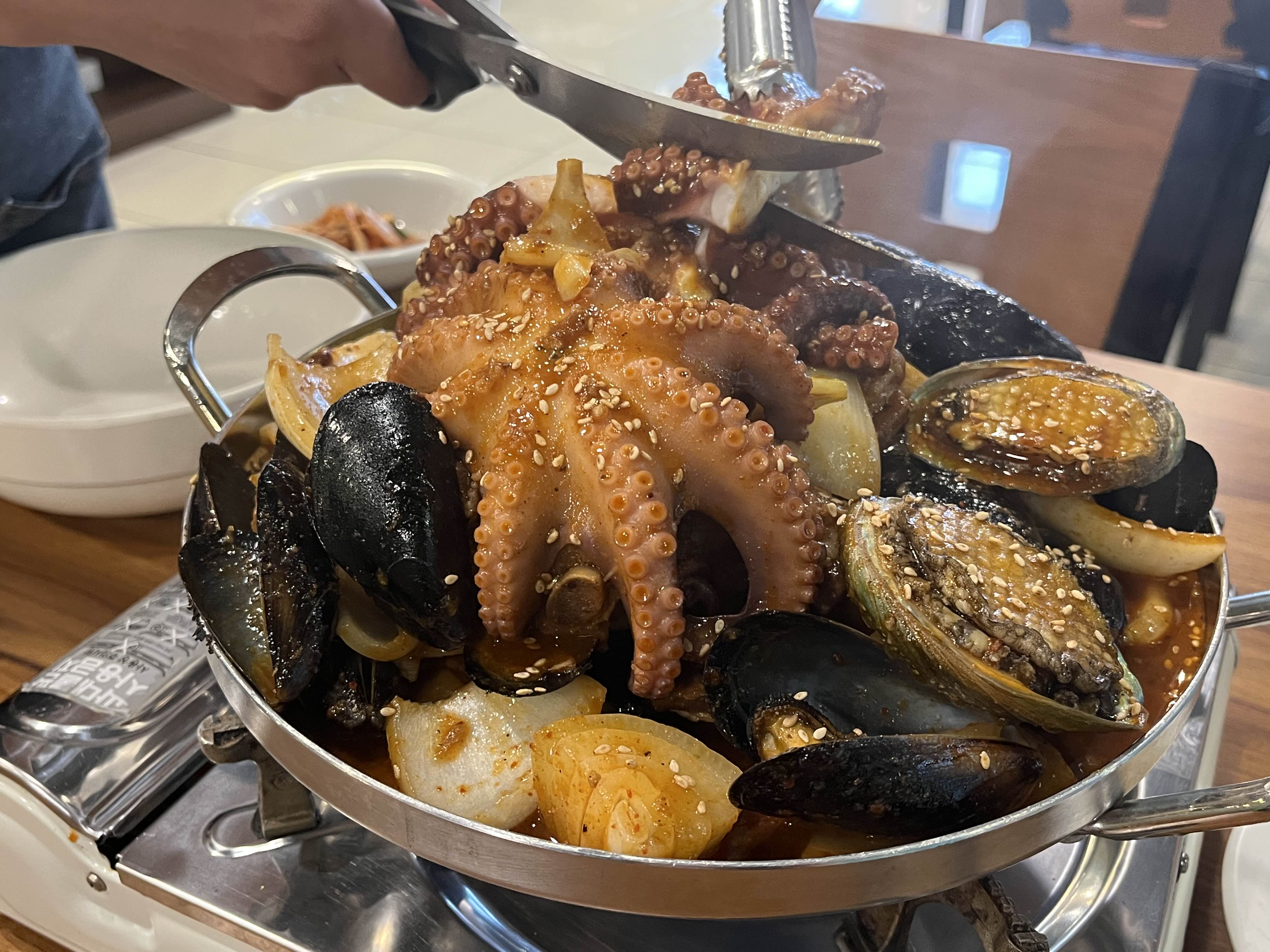 제주도 맛집, 한라수목원 인근에 있는 해물갈비찜 <옥만이네>