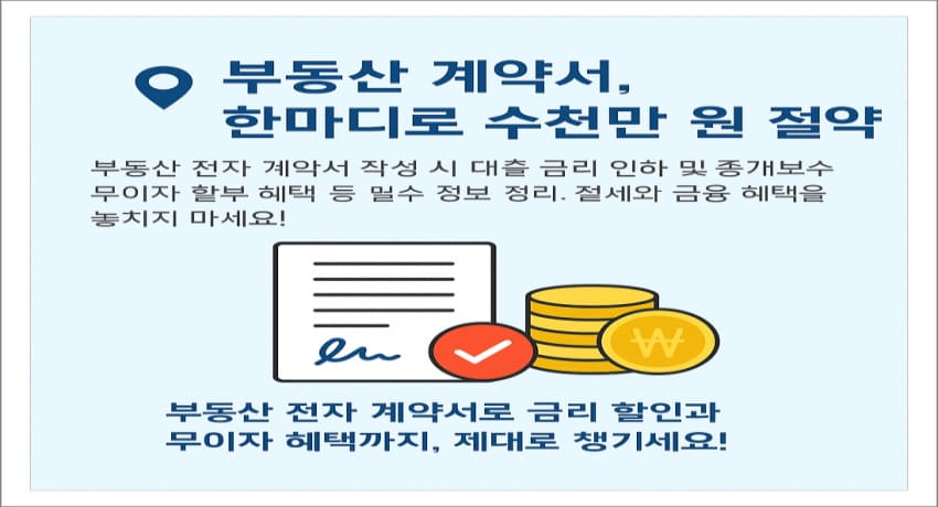 부동산 계약서를 전자계약서로 해야하는 이유