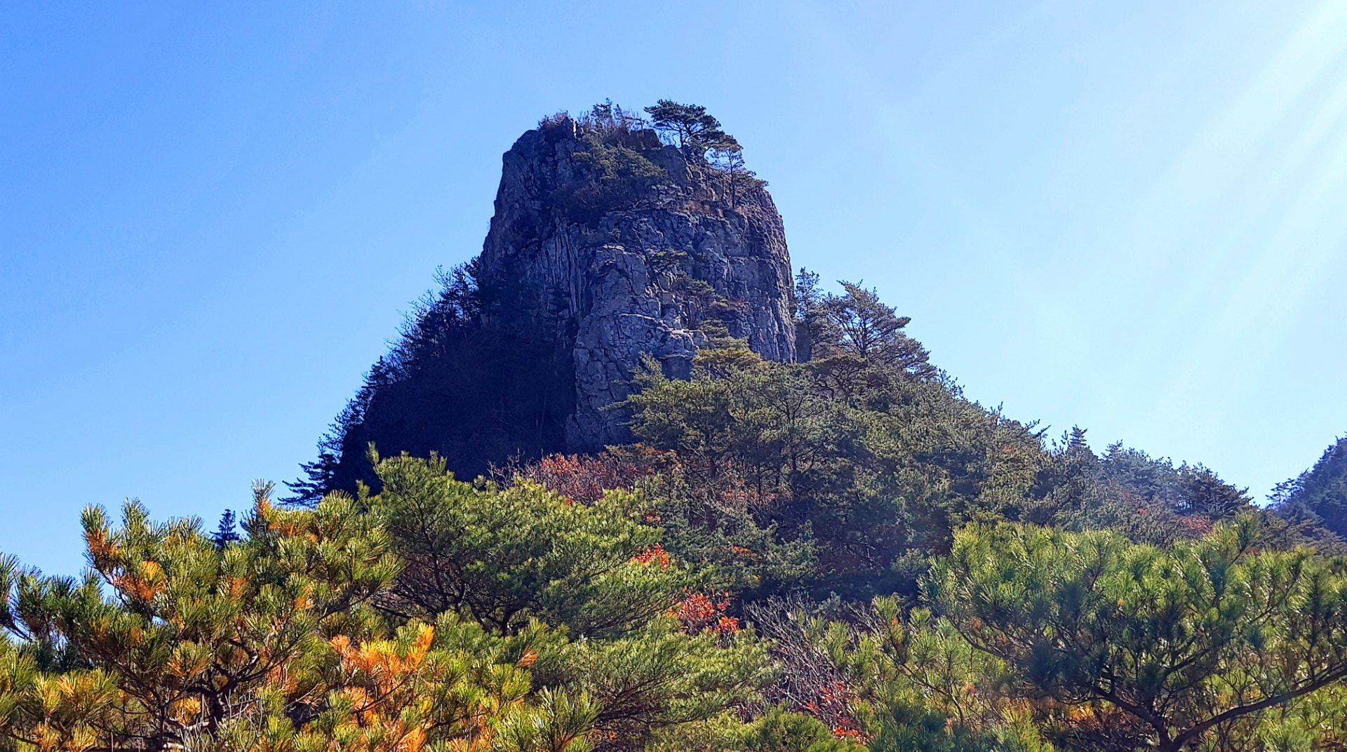 경북 청도 가을 단풍 계곡 산행