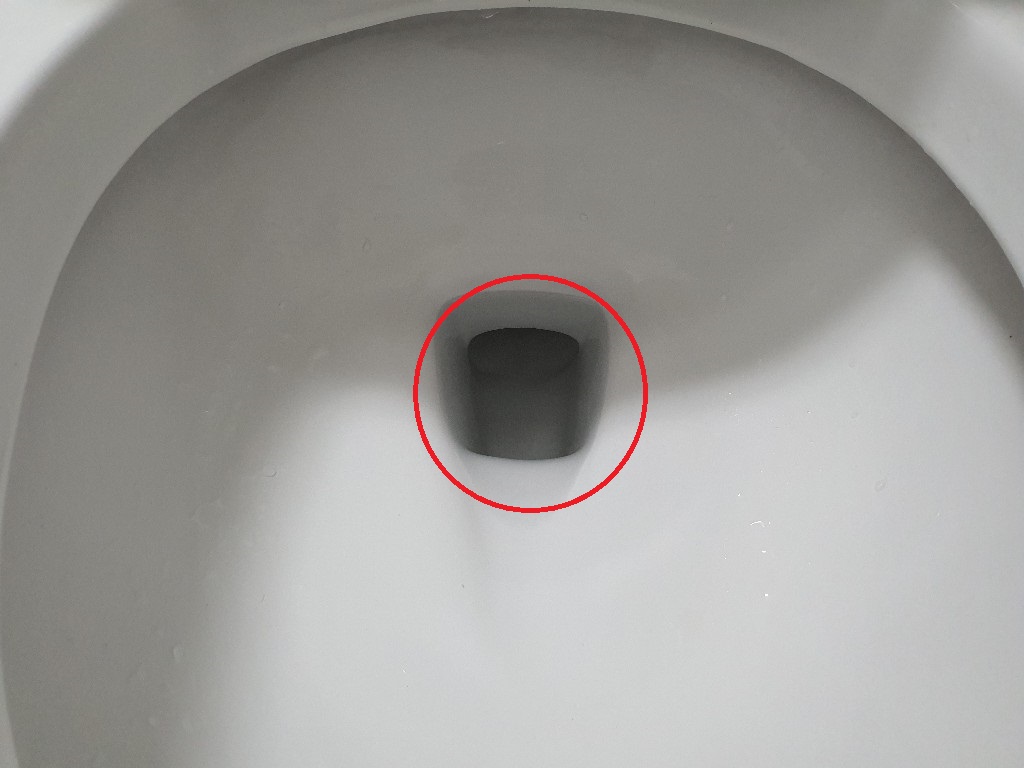  변기물이 적게 고이는 현상 해결~~