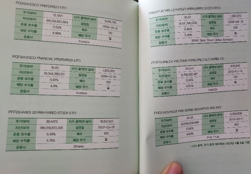 미국 월배당 우선주 ETF