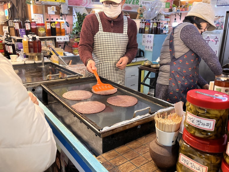 장터빈대떡 이미지