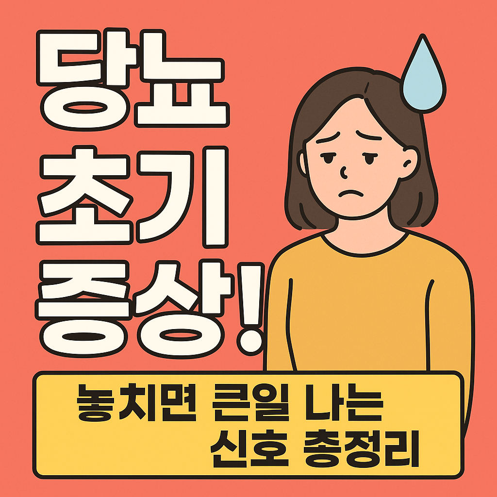 당뇨초기증상