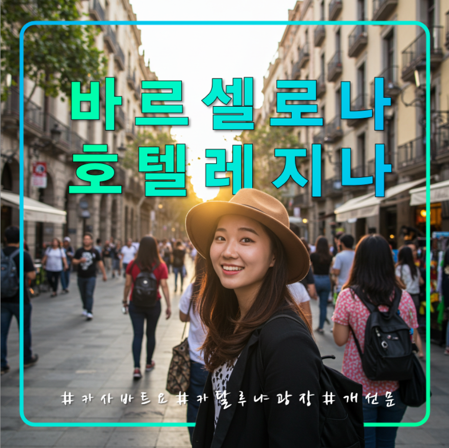 호텔 레지나 바르셀로나 여행 추천 숙소
