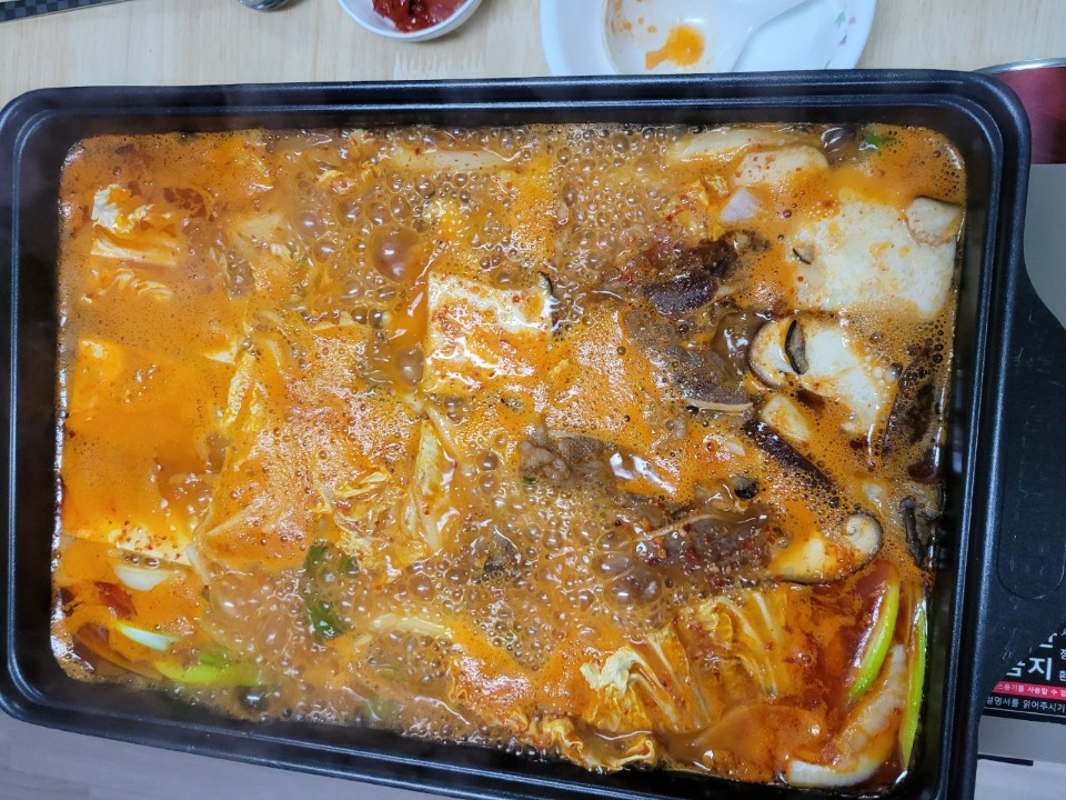  지글보글 추운날씨엔 곱창전골~~~