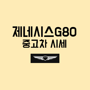 제네시스G80페이스리프트