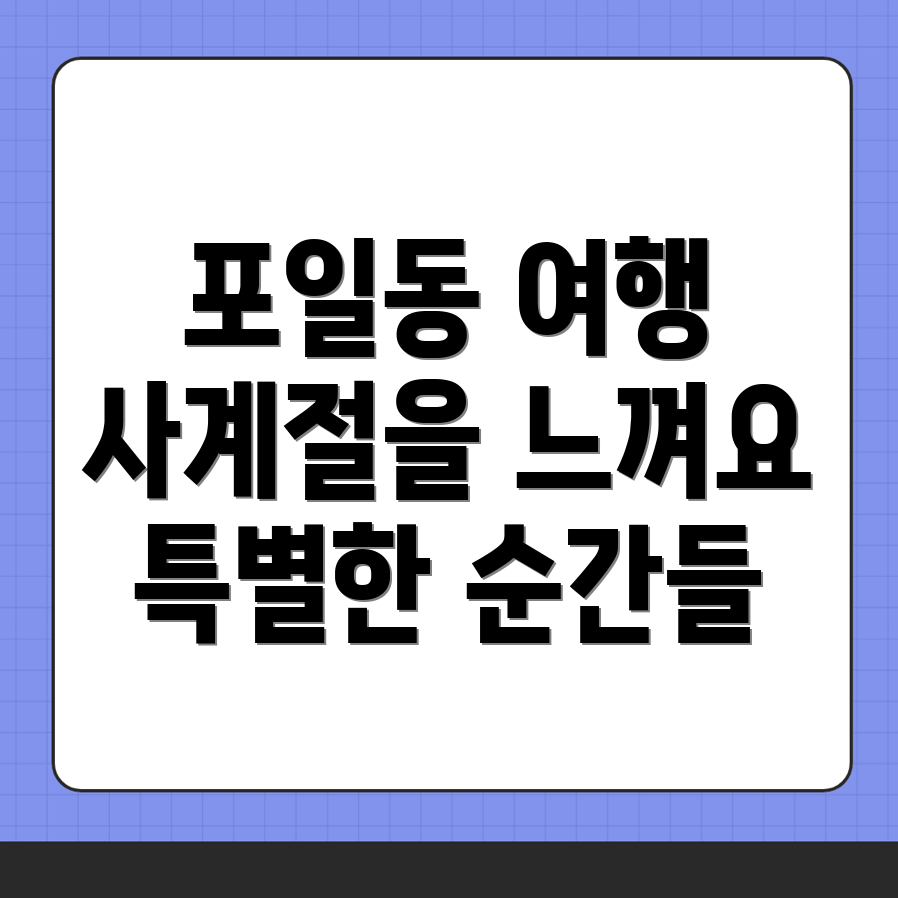 의왕시 포일동 여행