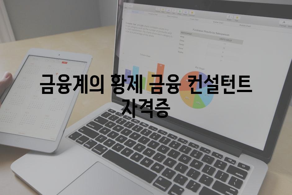 금융계의 황제 금융 컨설턴트 자격증