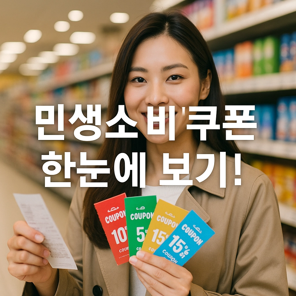 2025 민생소비쿠폰, 누가 얼마를 언제까지 어떻게 쓸 수 있을까?