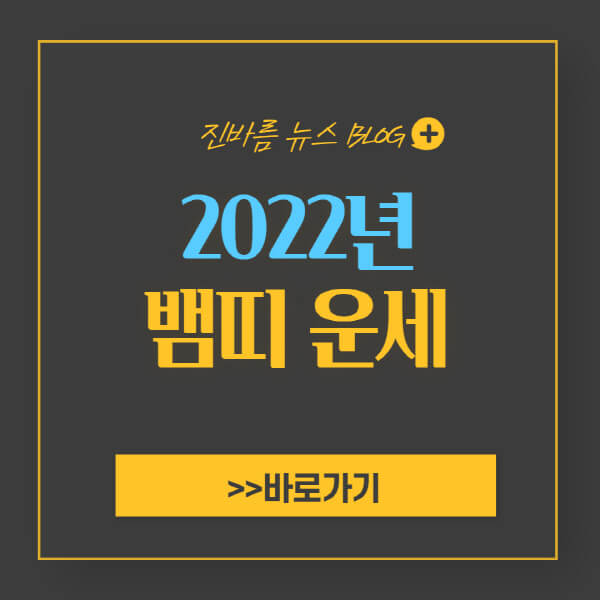 2022년-뱀띠-운세