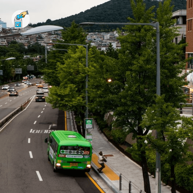서울의 대중교통 버스정류장