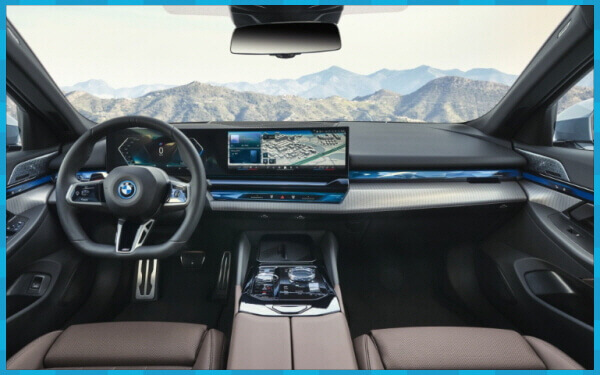 BMW 5시리즈 풀체인지 실내
