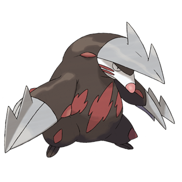  [포켓몬도감]  No. 530 몰드류 Excadrill #530