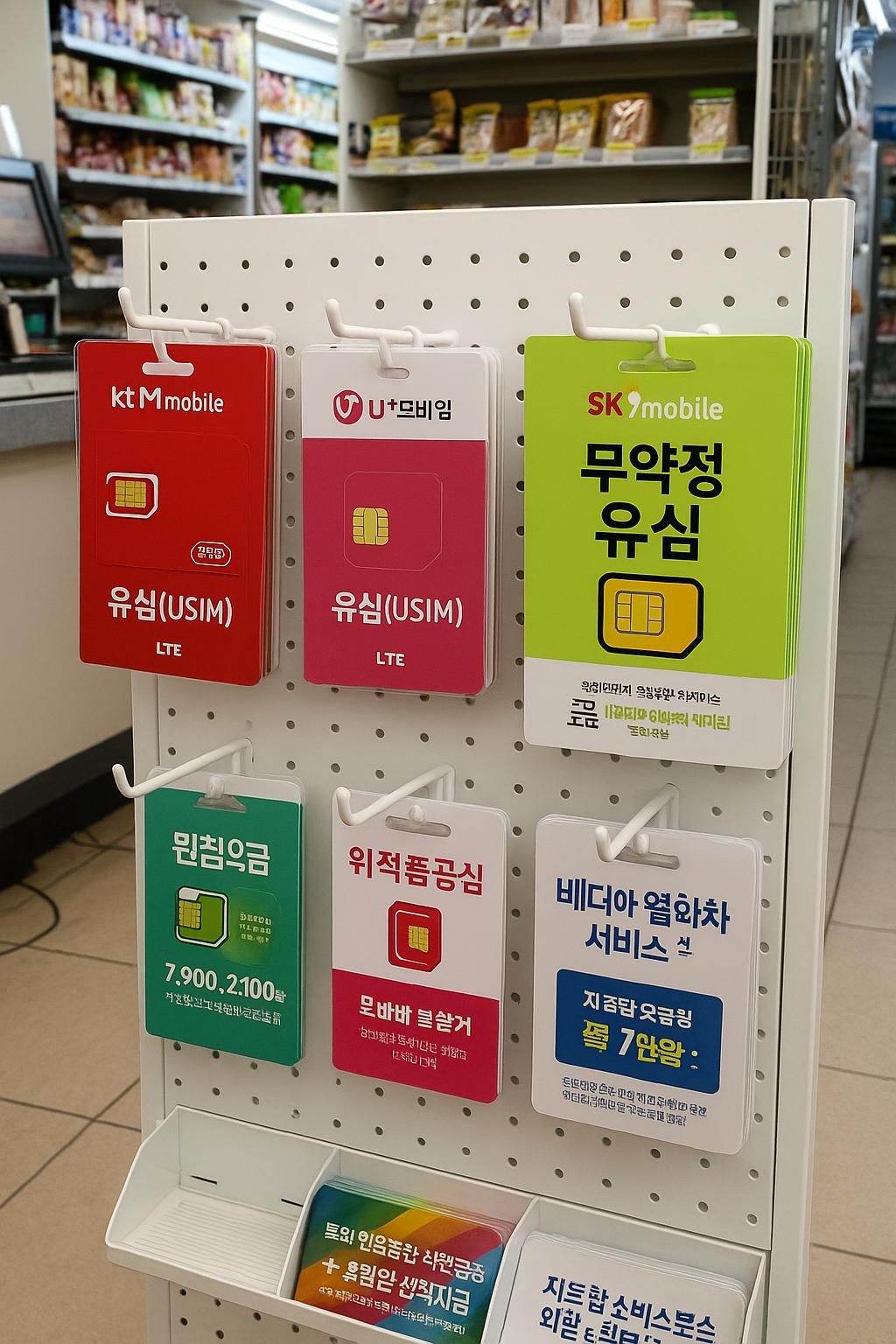 알뜰폰 유심 편의점 구매