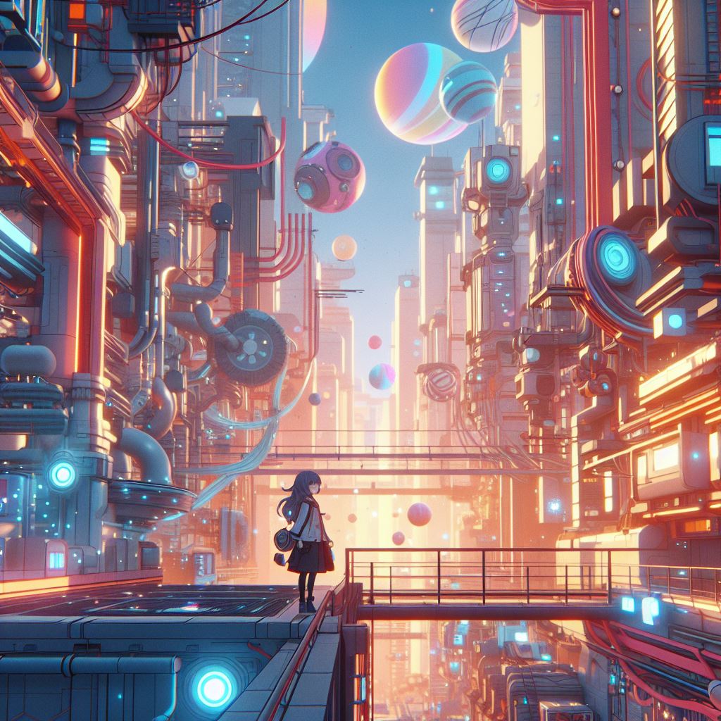Sci-Fi futuristic industrial 28