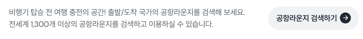 공항라운지 검색