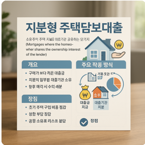 지분형 주택담보