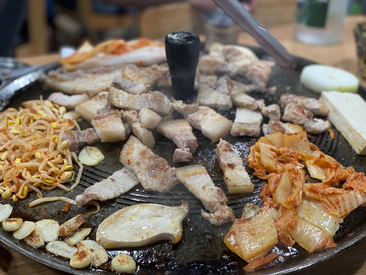  [군자 맛집/삼겹살 맛집]싹쓰리 솥뚜껑 김치 삼겹살! 골목길 숨은 맛집