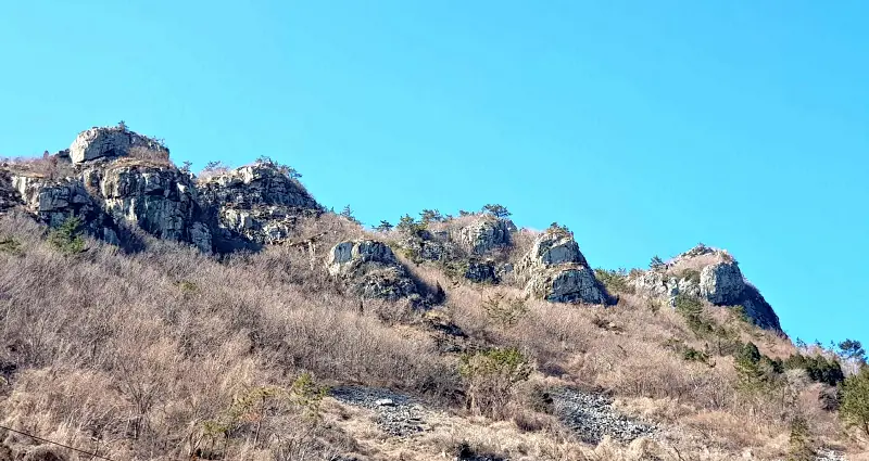 남해 응봉산과 설흘산