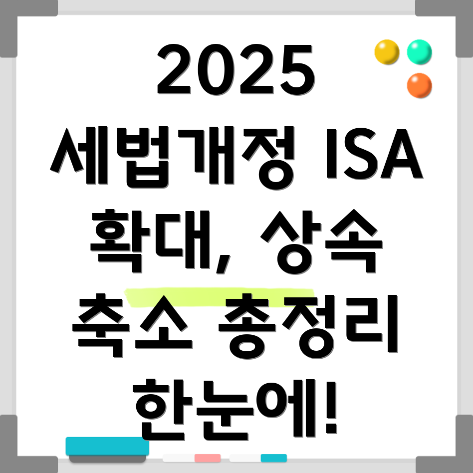 2025세법개정안