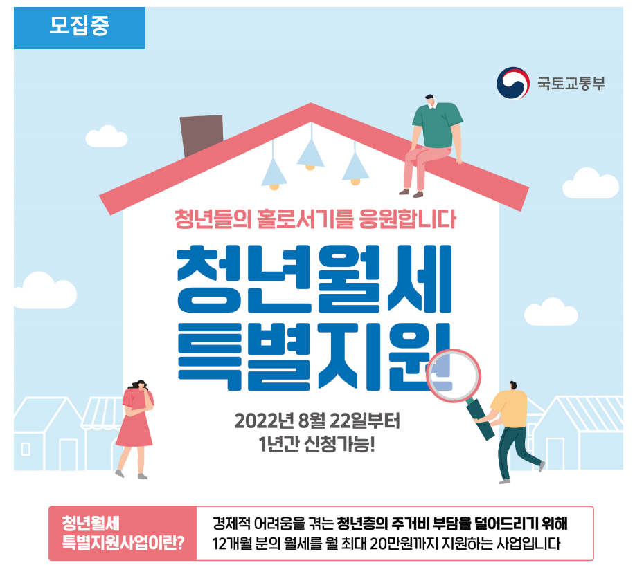  마감 기한까지 2개월! '청년월세 특별지원' 신청 자격, 방법