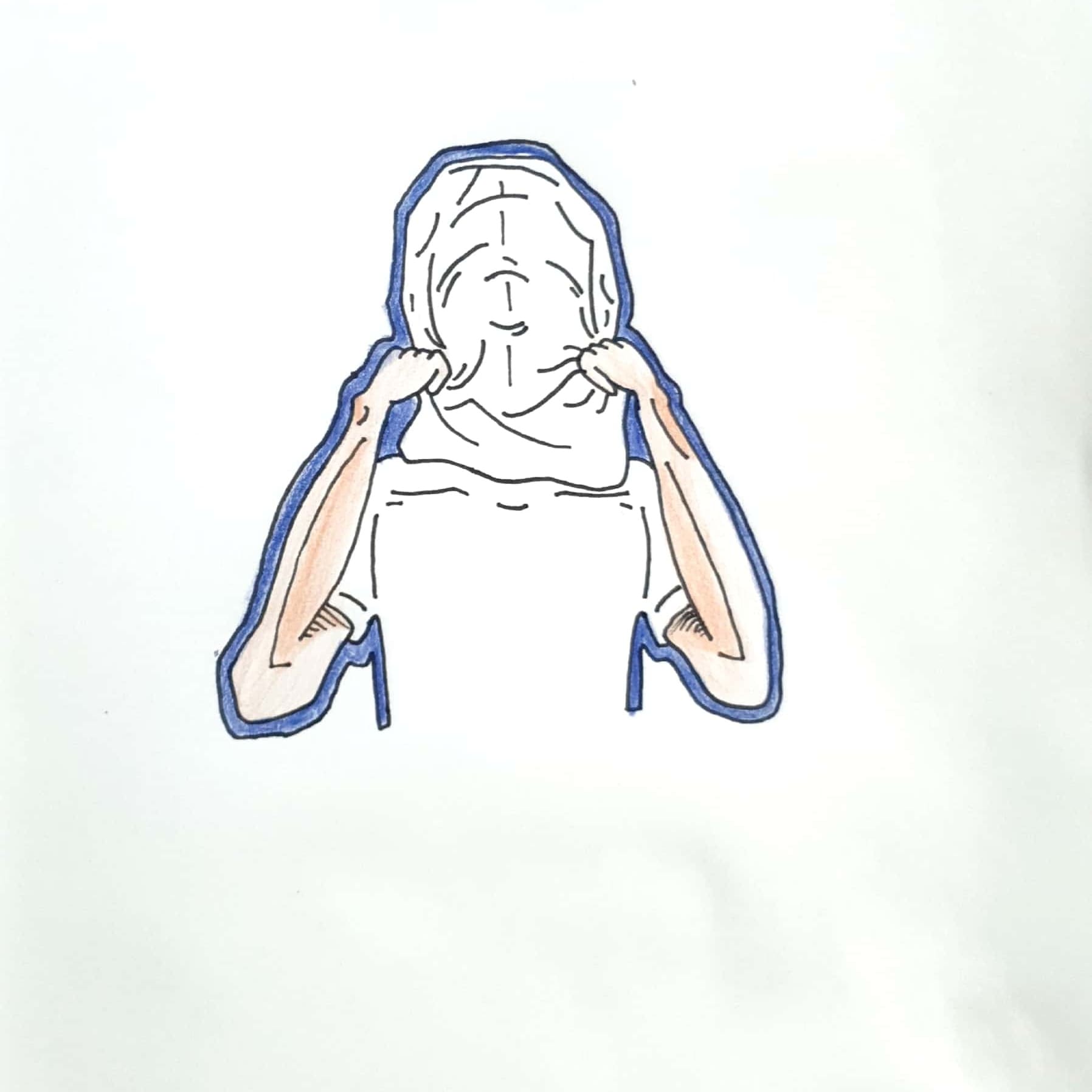  Try to Forever Sleep 영원한 잠을 시도하다 / 일러스트 그림 드로잉 / 인물화 그리기