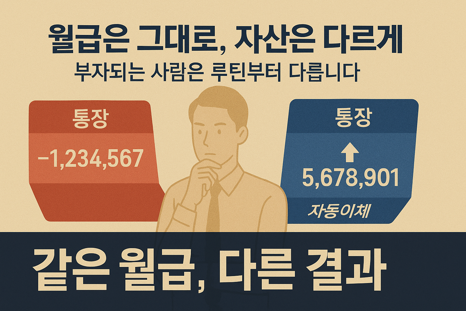 월급은 그대로, 자산은 다르게 부자되는 사람은 루틴부터 다릅니다.