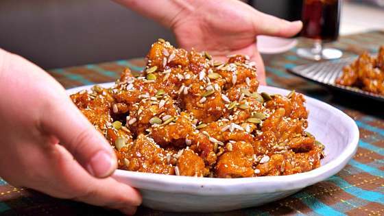 월이 메밀 닭강정 봉평 맛집