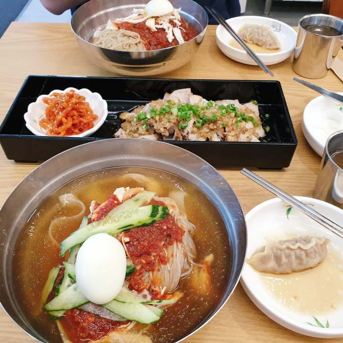 투데이 맛있는 메뉴 밀면 온면 만두 명태회무침 부산 용호동 맛집