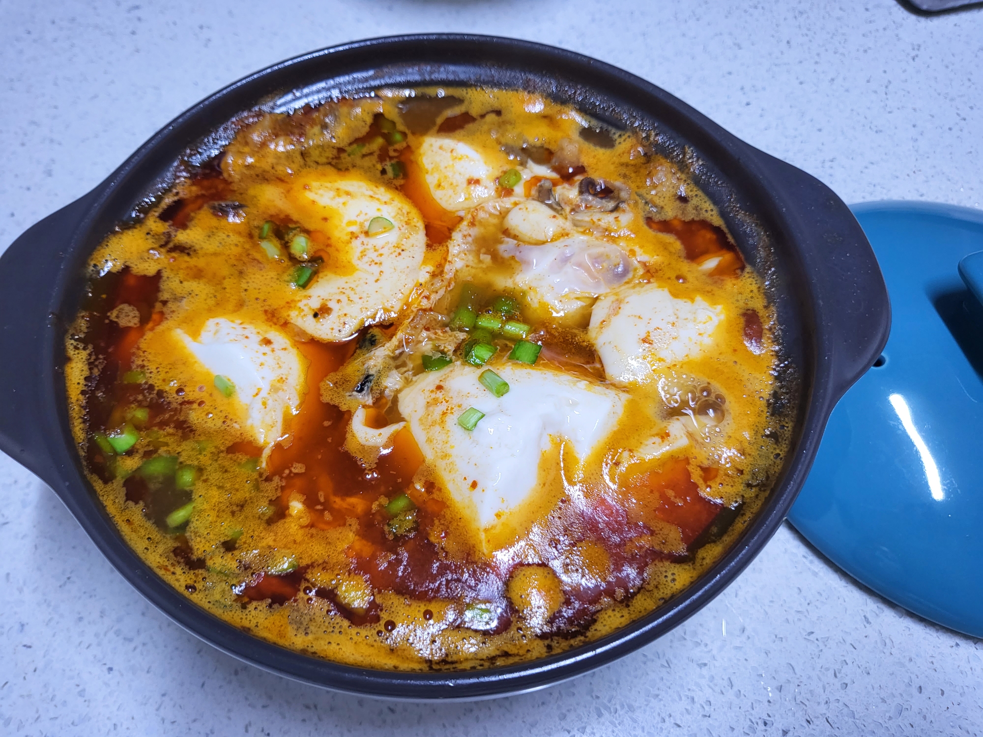  맵찔이의 실패 없는 해물순두부찌개 끓이는 법(feat.라면사리)