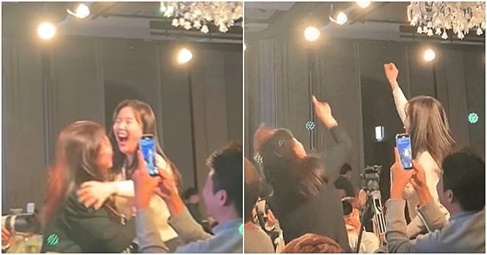  '댄스 삼매경' 심진화·장영란, 박수홍김다예 결혼식서 제대로 '춤바람'에 빠져...네티즌 웃
