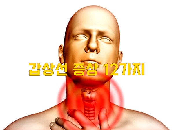  갑상선기능저하증 증상 12가지