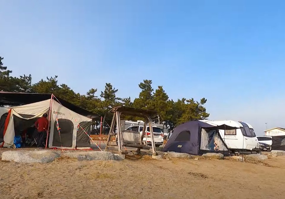  강릉 차박하기 좋은곳 사천해변 노지 캠핑 차박지