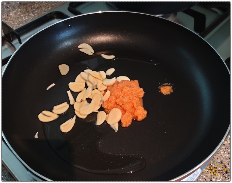 명란 파스타 명란파스타 만들기-명란오일파스타 12