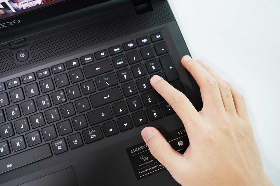 그래픽 작업용 AERO 17 HDR XD 14