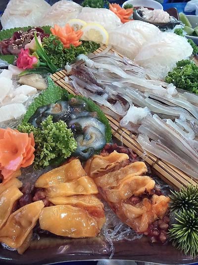  미아사거리역 맛집 오징어세상에서 먹은 모듬회 맛있네요.