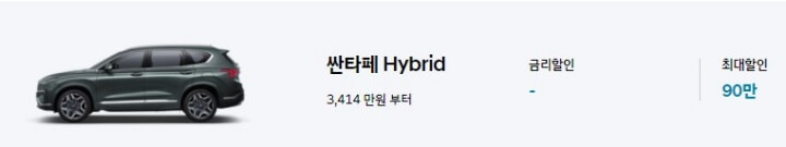 싼타페 하이브리드(Hybrid)_사진