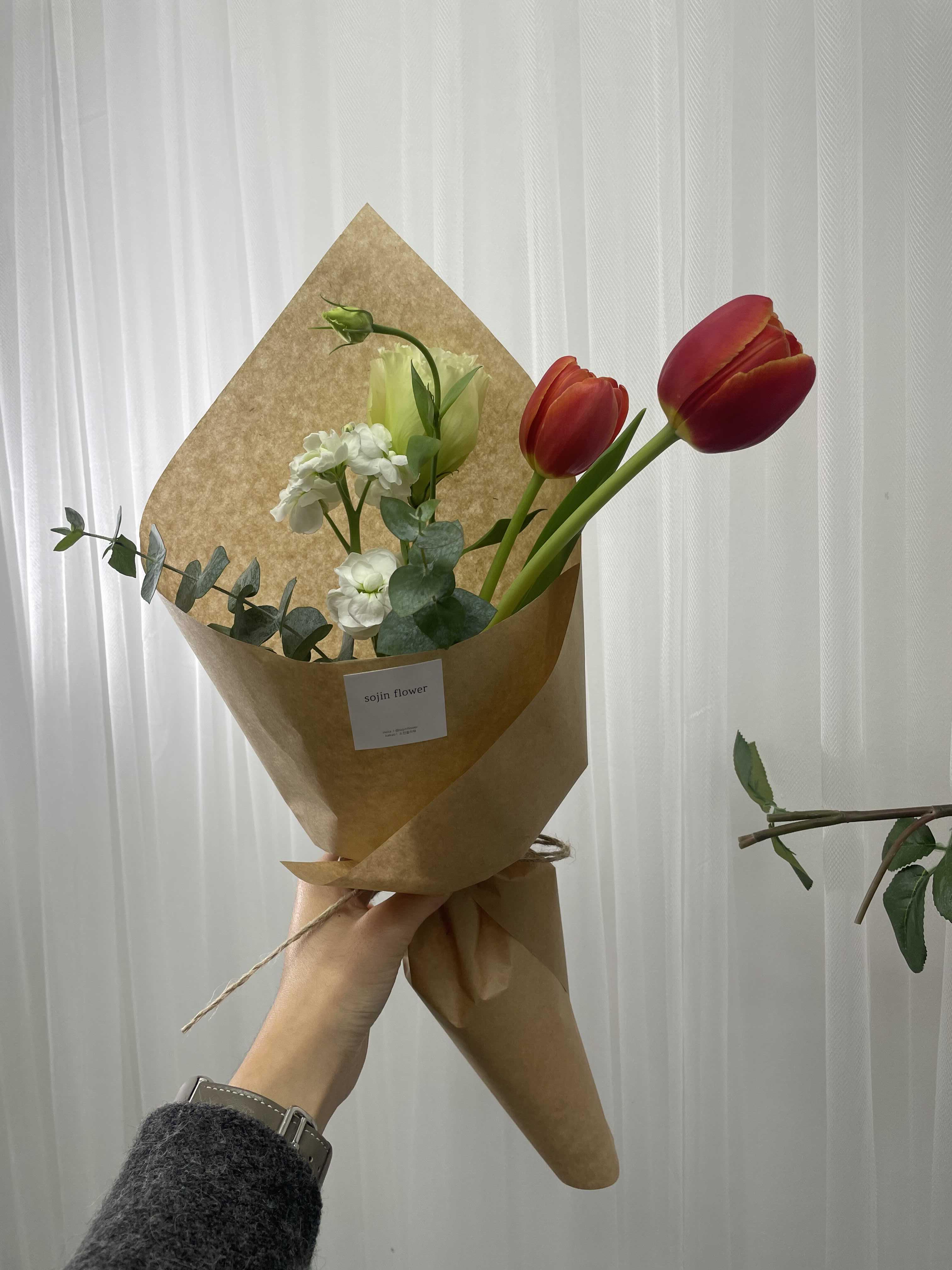 안녕꽃다발 이미지