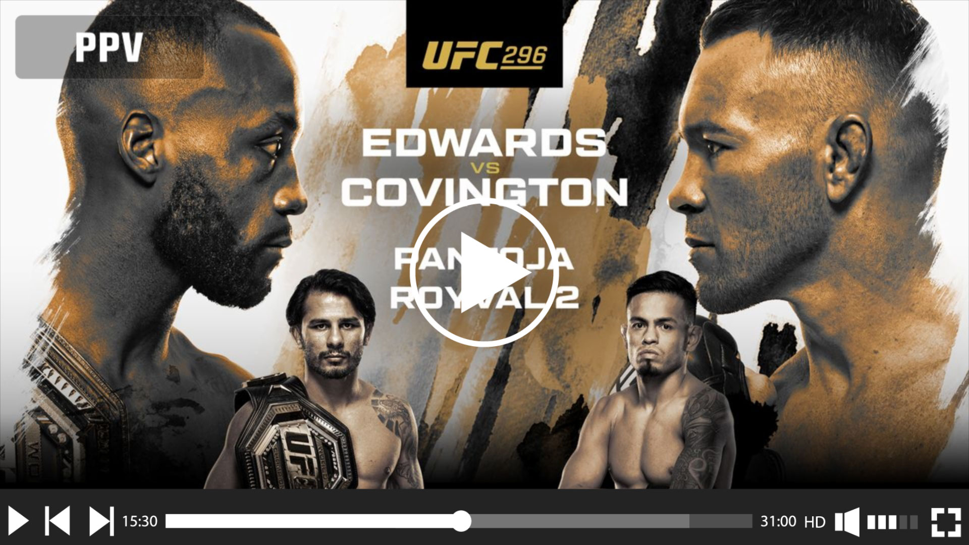  UFC 에드워즈 코빙턴 중계 | 2023년 12월17일 에드워즈 코빙턴 하이라이트 | 실시간 | 모바일