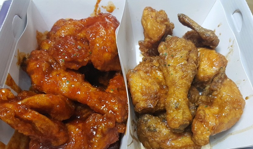  경북도청 치킨, 치킨더홈 추천 메뉴