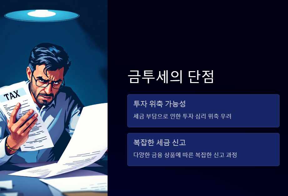 금투세 단점