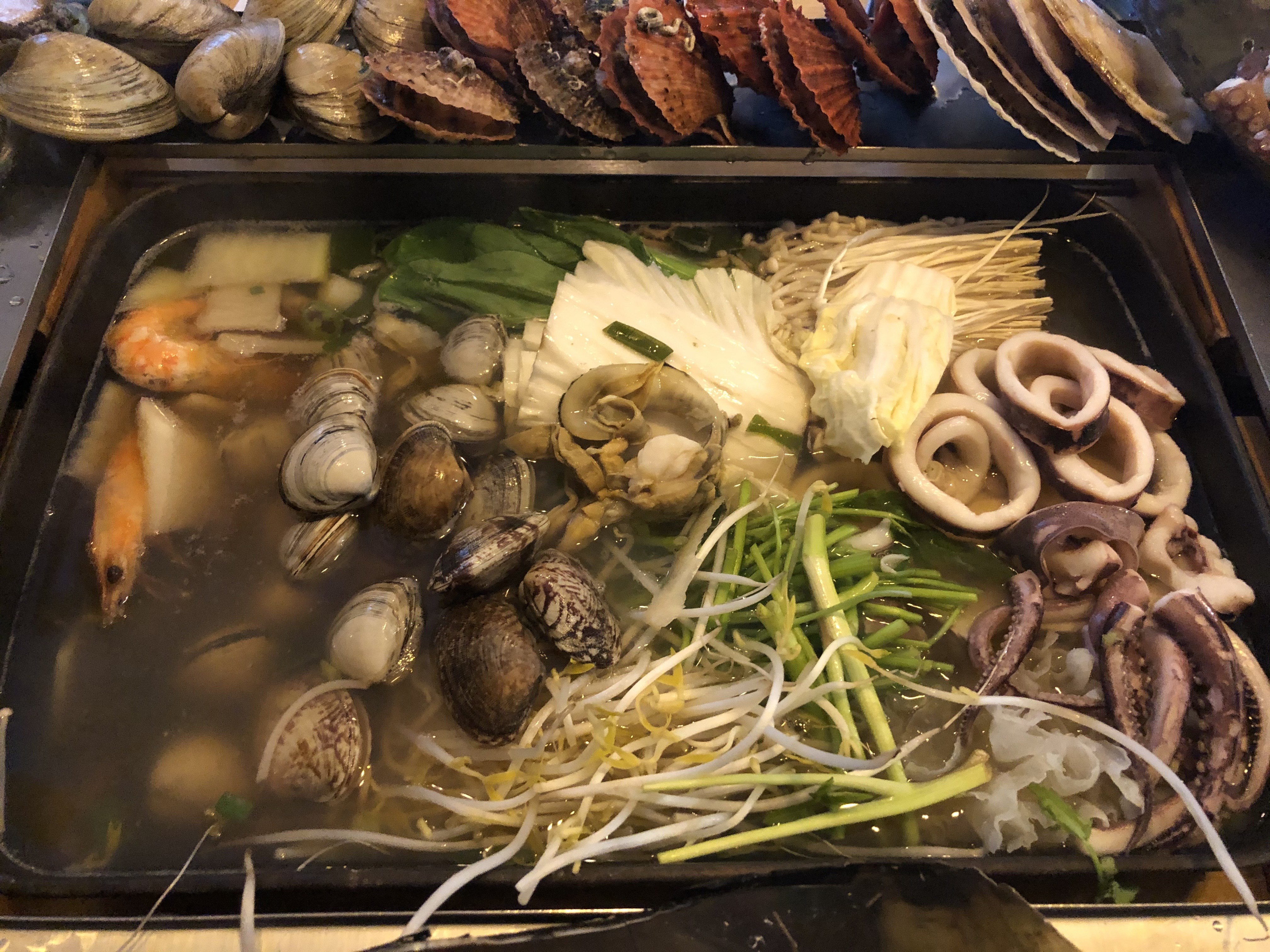  발산역 통문어 해물 철판탕 맛집 조개를 탐하다 조탐