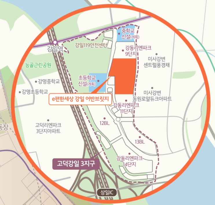  e편한세상 강일 어반브릿지 분양정보